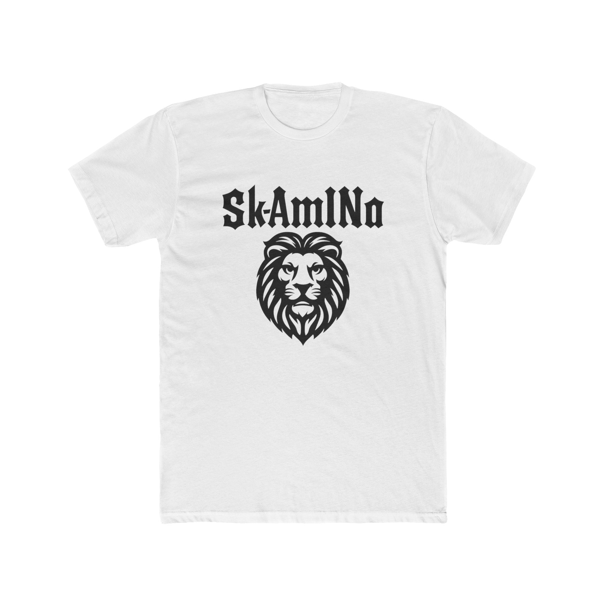 T-shirt graphique SkAmInA | Crew en coton unisexe | Style décontracté | Parfait pour un usage quotidien, des cadeaux, des festivals et des marathons