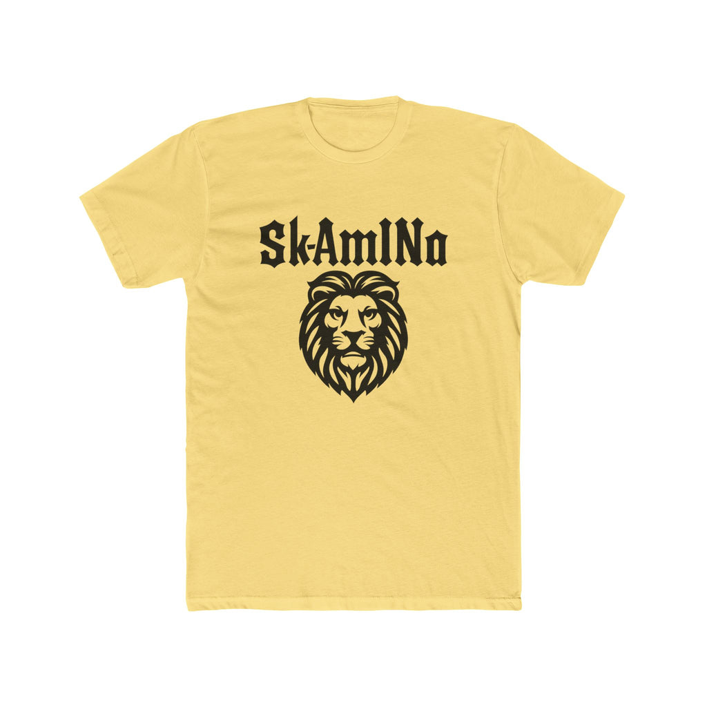 T-shirt graphique SkAmInA | Crew en coton unisexe | Style décontracté | Parfait pour un usage quotidien, des cadeaux, des festivals et des marathons