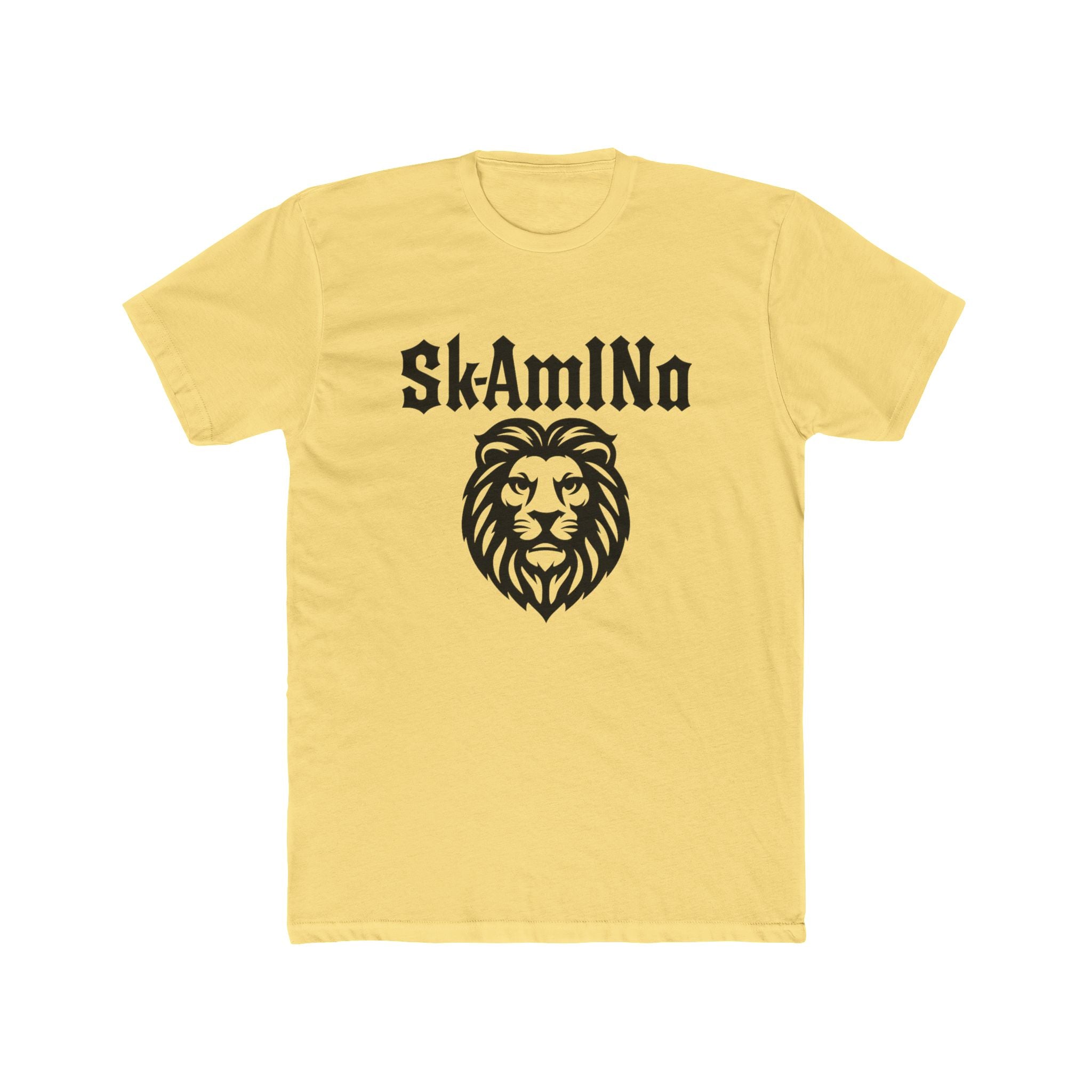 T-shirt graphique SkAmInA | Crew en coton unisexe | Style décontracté | Parfait pour un usage quotidien, des cadeaux, des festivals et des marathons