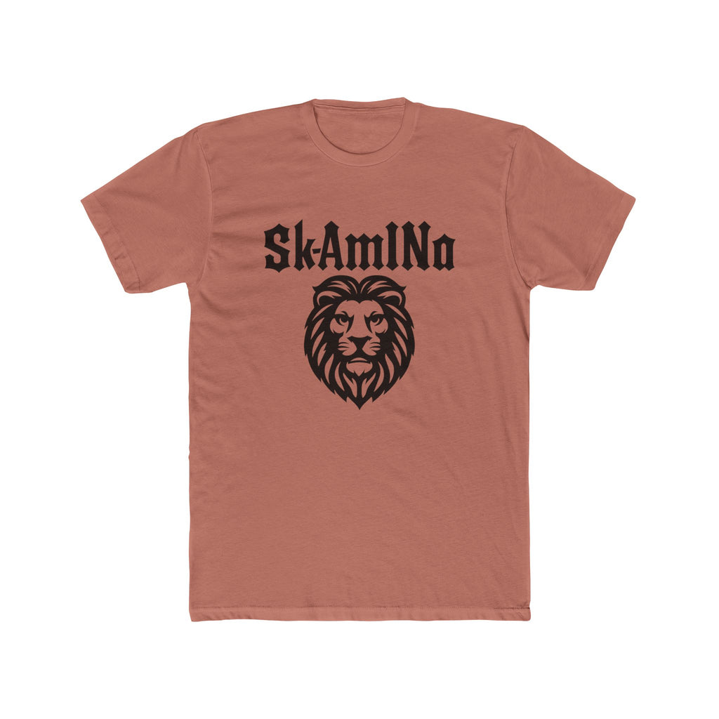 T-shirt graphique SkAmInA | Crew en coton unisexe | Style décontracté | Parfait pour un usage quotidien, des cadeaux, des festivals et des marathons