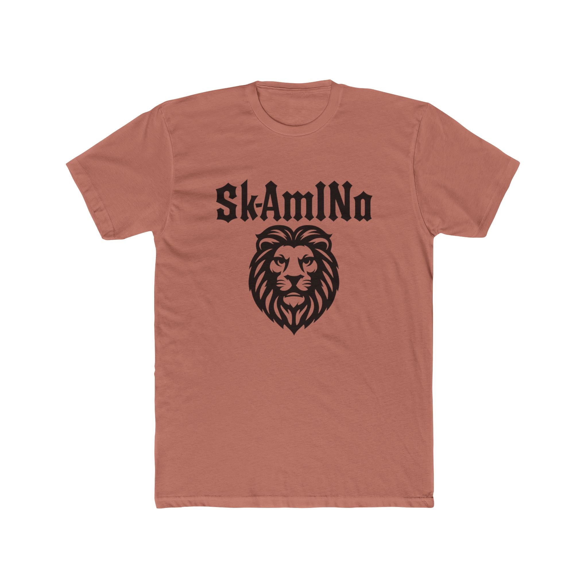 T-shirt graphique SkAmInA | Crew en coton unisexe | Style décontracté | Parfait pour un usage quotidien, des cadeaux, des festivals et des marathons